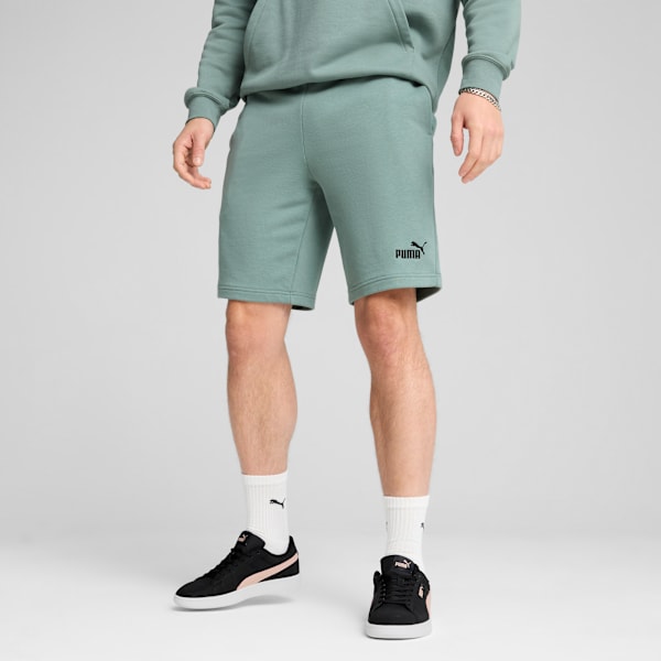 Essentials No. 1 Logo 10" Shorts Men, Green Moon, extralarge-GBR